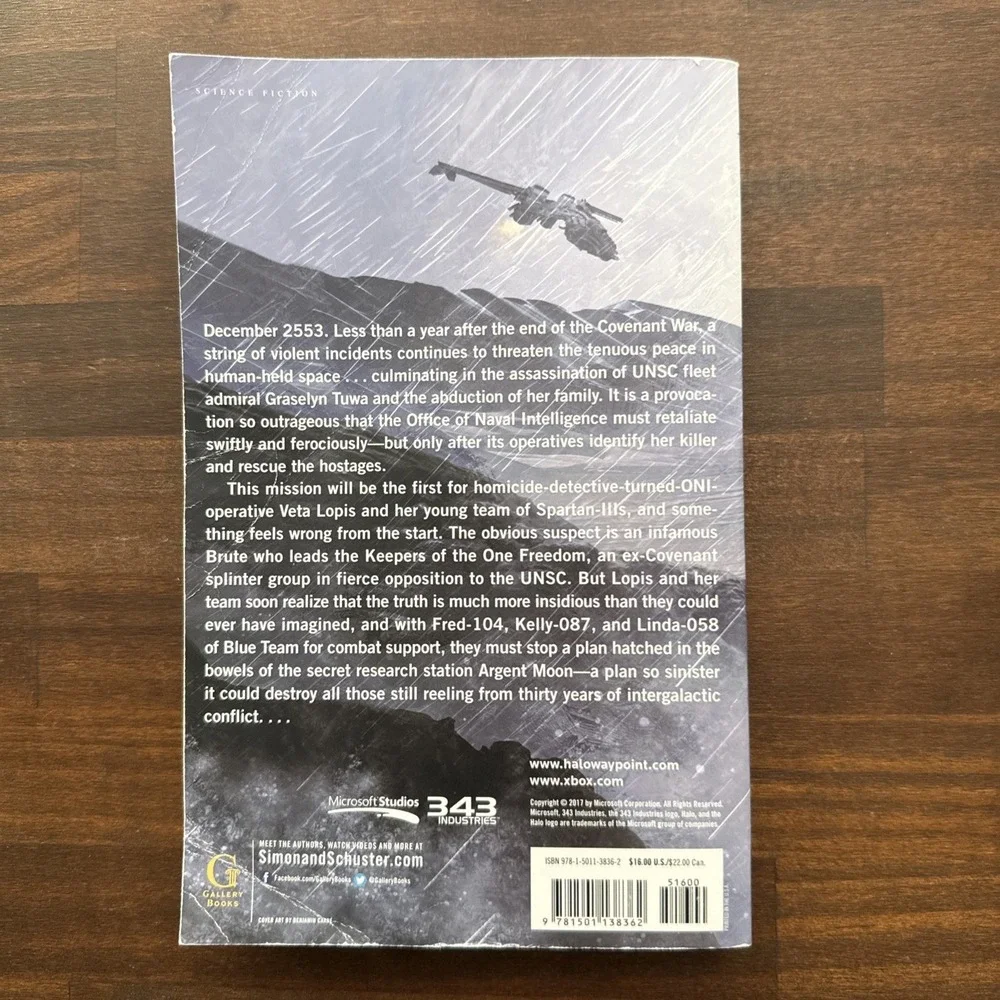 Halo: Retribution by Troy Denning (2017, Trade Paperback)